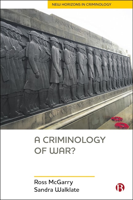 Book cover image for A Criminology of War? ISBN: 9781529202663
